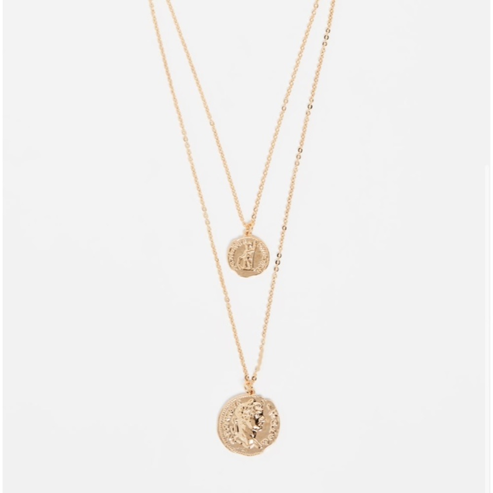 Layered Coin Necklace